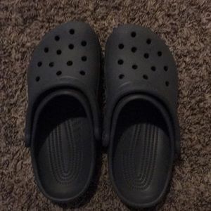 Gray unisex crocs